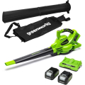 Aspirateur Souffleur sans fil Greenworks GD24X2BVK4X