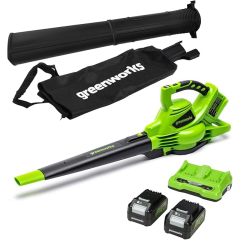Aspirateur Souffleur Greenworks GD24X2BVK4X
