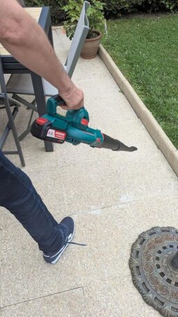 image client 2 Souffleur sans fil Hyecho Batterie 18v 4,0ah