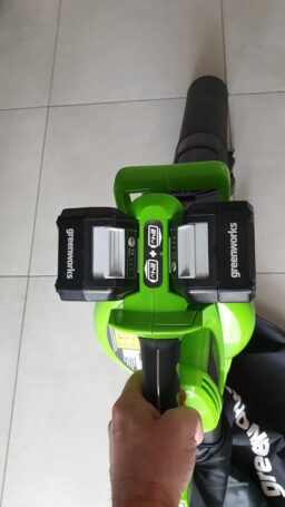 image client 6 Aspirateur Souffleur sans fil Greenworks GD24X2BVK4X