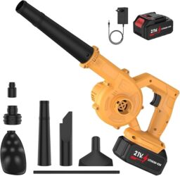 Image du fabricant 1 du Souffleur Batterie 21V compact jaune