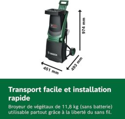 Image du fabricant 2 du Bosch Broyeur sans fil UniversalShredder