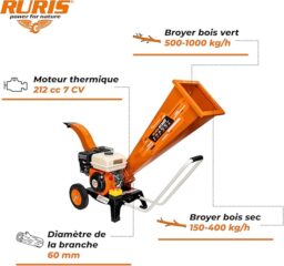 Image du fabricant 2 du Broyeur végétaux thermique ST300