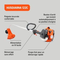 Image du fabricant 2 du Husqvarna 122C coupe-bordures thermique