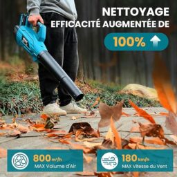 Image du fabricant 2 du Souffleur Batterie puissant sans fil