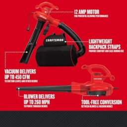 Image du fabricant 2 du Souffleur CRAFTSMAN électrique filaire