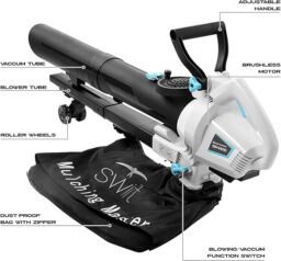 Image du fabricant 2 du swift 3 en 1 souffleur sans fil