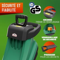 Image du fabricant 3 du Broyeur Jardin Gardebruk® 3100W