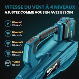 Image du fabricant 3 du Souffleur Batterie puissant sans fil
