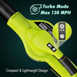 Image du fabricant 3 du Souffleur de Feuilles sans Fil Vert