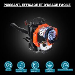 Image du fabricant 3 du WilTec Souffleur de Feuilles Dos