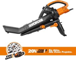 Image du fabricant 3 du WORX WG505E souffle feuilles 3en1