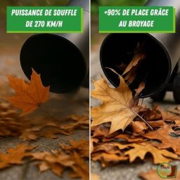Image du fabricant 4 du Aspirateur Souffleur Broyeur Électrique