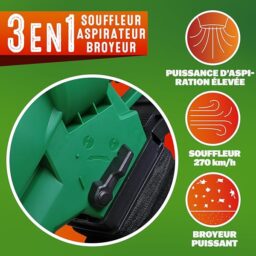 Image du fabricant 4 du GARDEBRUK Aspirateur souffleur broyeur