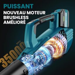 Image du fabricant 4 du Souffleur Batterie puissant sans fil