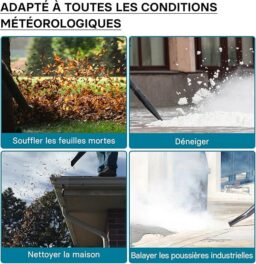 Image du fabricant 4 du WilTec Souffleur de Feuilles Dos