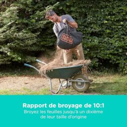 Image du fabricant 5 du BLACK+DECKER souffleur aspirateur 36V