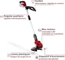 Image du fabricant 5 du Coupe-bordures Einhell GE-CT18Li
