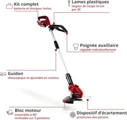 Image du fabricant 5 du Einhell Coupe-bordures GE-CT 18 Li