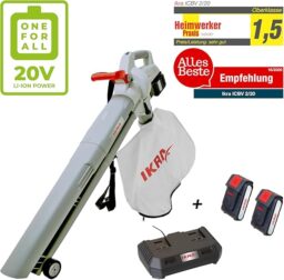 Image du fabricant 5 du Ikra Aspirateur-souffleur-broyeur Batterie