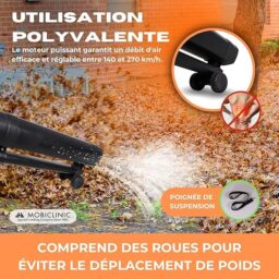 Image du fabricant 5 du Mobiclinic® Souffleur Aspirateur Feuilles