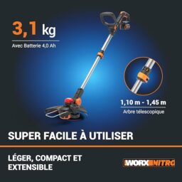 Image du fabricant 5 du Pack WORX Nitro Coupe-Bordures