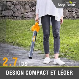 Image du fabricant 5 du SnapFresh Souffleur feuille 20V