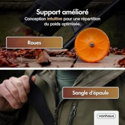 Image du fabricant 5 du VonHaus Aspirateur Souffleur Feuilles