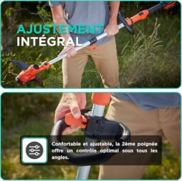 Image du fabricant 6 du BLACK+DECKER Coupe-Bordures 36V
