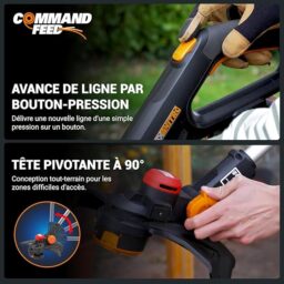 Image du fabricant 6 du Pack WORX Nitro Coupe-Bordures