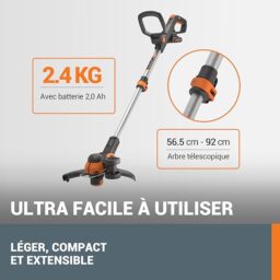 Image du fabricant 6 du WORX Coupe-Bordures 2 en 1 WG163E.1