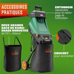 Image du fabricant 7 du Broyeur Jardin Gardebruk® 3100W
