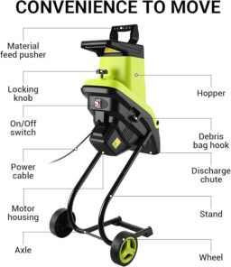 Image du fabricant 7 du DEKOPRO broyeur branches électrique
