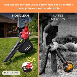 Image du fabricant 7 du Mobiclinic® Souffleur Aspirateur Feuilles