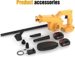 Image du fabricant 7 du Souffleur Batterie 21V compact jaune