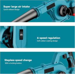 Image du fabricant 7 du Souffleur de Feuilles 21V efficace