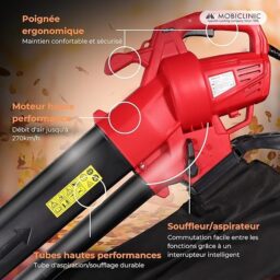 Image du fabricant 8 du Mobiclinic® Souffleur Aspirateur Feuilles