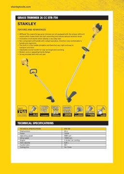 Image du fabricant 8 du Stanley 604200030 Coupe bordure thermique