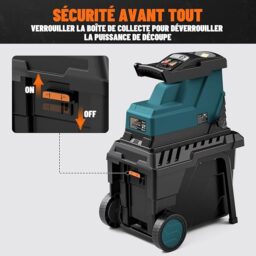 Image du fabricant 9 du DOVAMAN GT10 Broyeur Jardin Silencieux