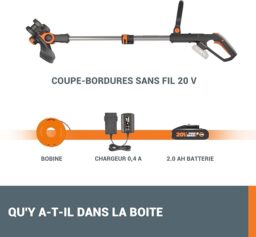 Image du fabricant 9 du WORX Coupe-Bordures 2 en 1 WG163E.1