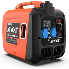 Générateur Électrique Onduleur AIVOLT Groupe Électrogène D&rsquo;essence 3200W Inverter