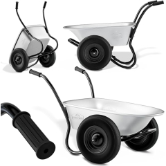 Brouette de Jardin Gardebruk 2 Roues 150 Kg 100 L