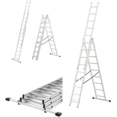 Échelle Pliante Drabest Basic Home Aluminium 3×9