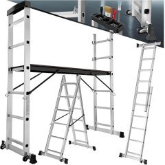 Échelle TecTake Multifonction 3 en 1