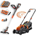 Outils de Jardin sur Batterie Fuxtec Ensemble Tondeuse + ...