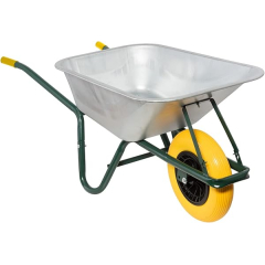 Brouette avec Accessoires Garmix 100 Litres 250 Kg