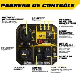 image client 1 Générateur À Essence Aceup Energy À Onduleur 3400W