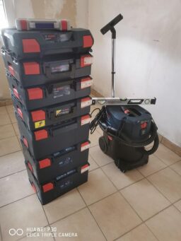 image client 1 Aspirateur Eau et Poussière Bosch Professional Gas 35 L Sfc+