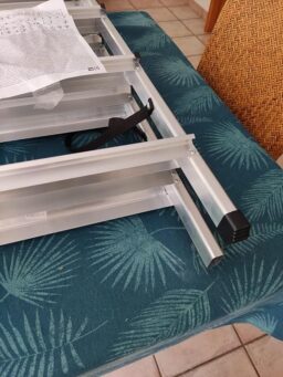 image client 1 Escabeau Ménager DRABEST 4 Marches Double Face