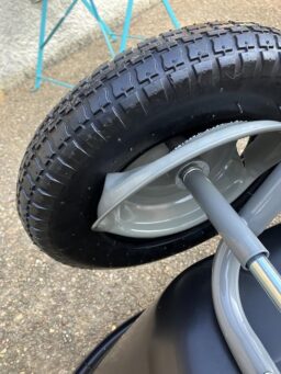 image client 1 Brouette de Jardin GYMAX de 2 Roues 140L